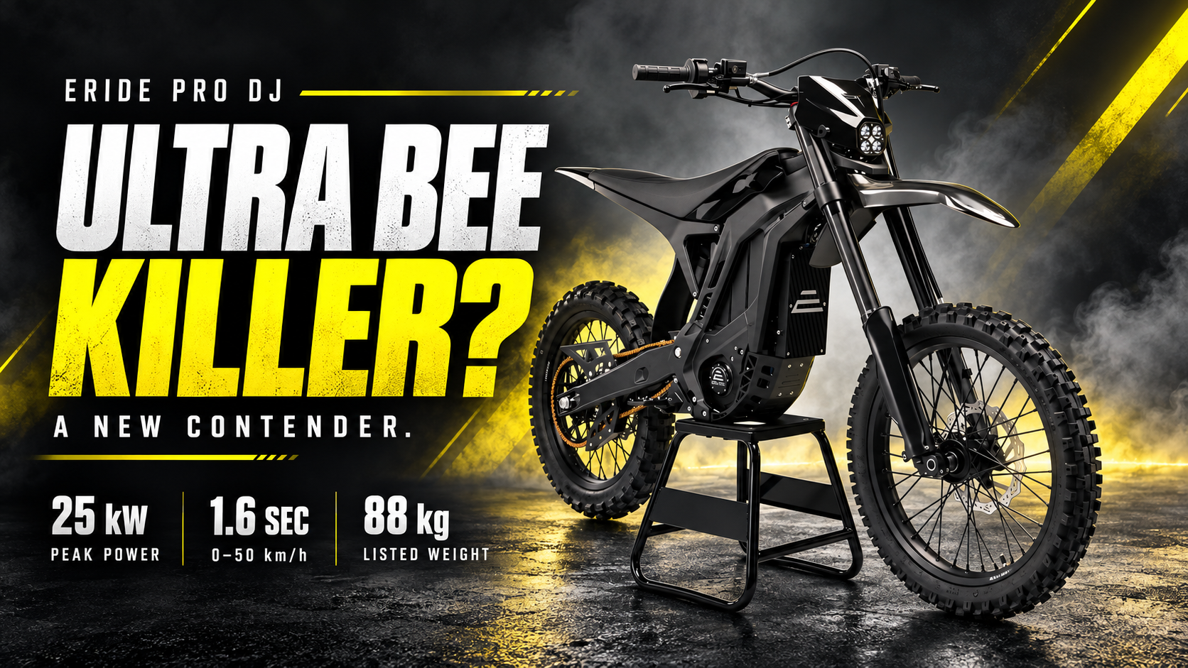 ERIDE PRO DJ: Is This the New Surron Ultra Bee Killer?