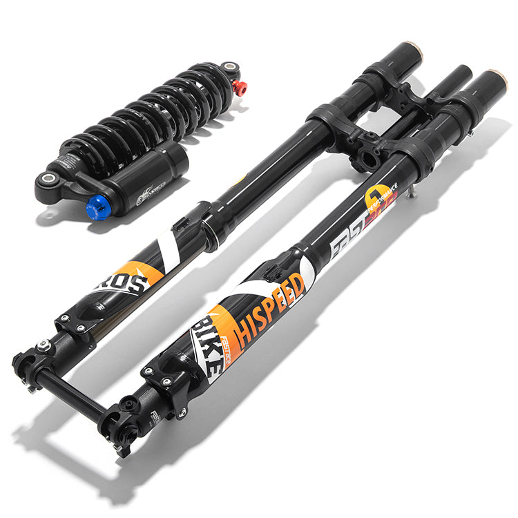 SHE7021 - FASTACE  REAR SHOCK
 (with  L&R Fork Protector， bolts kit  , Tapered Roller Bearing,FST front wheel axle ) - Eride Pro New Zealand
