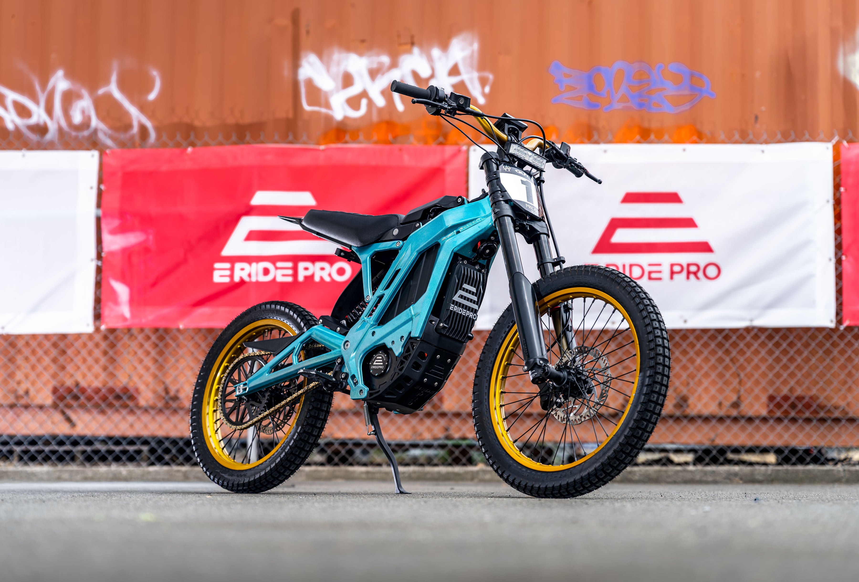 Custom Candy Blue E-Ride Pro 3.0 — One-of-One Build