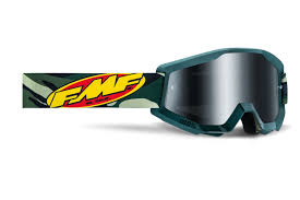 FMF POWERCORE Goggle Assault Camo – Clear Lens