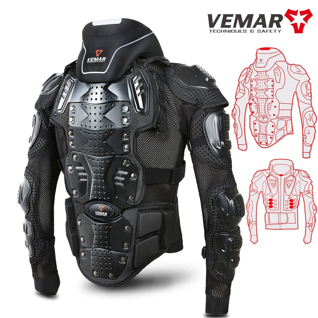 Venmar E-Bike/E-Scooter Protective Body Armour XL