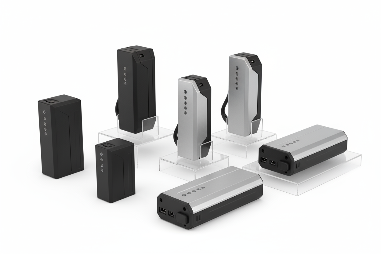 selection of Ebike batteries