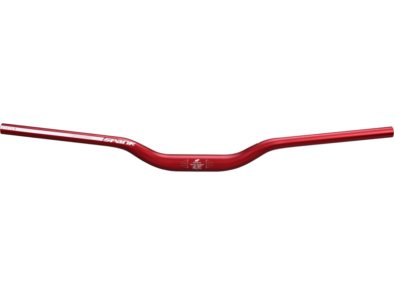 Spank Bars 60mm Rise Red