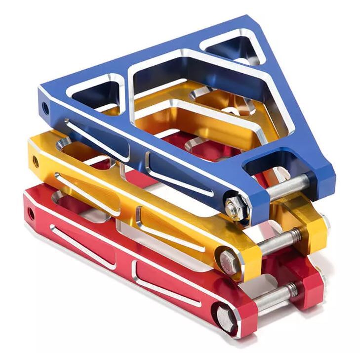 Sur Ron Upgrade Rear Suspension Linkage BLUE