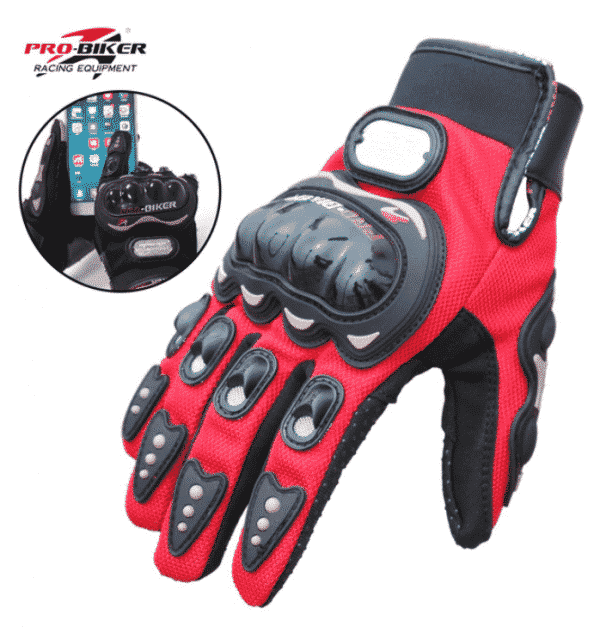 Scooter / Bike Gloves Red Large | Black Sheep Trading | Electric Bikes ...