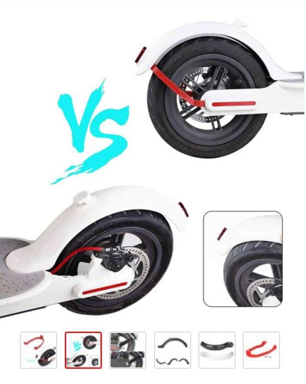 Xiaomi M365 Mi Scooter Rear Guard Fender Upgrade Black