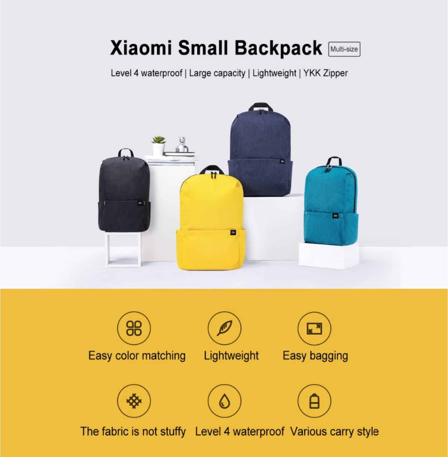 Xiaomi Mi Business Casual Backpack 2 Launched for 199 yuan ($29) -  Gizmochina